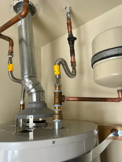 Water heater installation and plumbing repair in West Chester